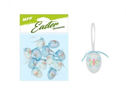 Vajíčka plastové 4cm/12ks farebné BL