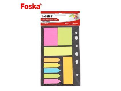 Sticky notes set Foska G5009