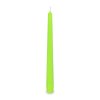 Sviečka konická žltozelená/10ks