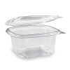 Miska 500ml hranatá s viečkom/50ks