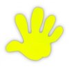 Reflexné nálepky č.284 Ruka
