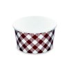 Papierová miska okrúhla KARO 350 ml 115mm/50ks