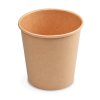 Papierový pohár kraft 3mm 200ml S/50 ks