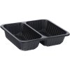 Miska 2-dielna čierna 227x178x50mm 320 ks