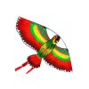 Šarkan Papagaj červený 110x50cm