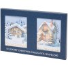 Vianočné pohľadnice Domčeky /10ks