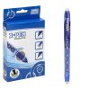 Gumovacie pero 0,7mm modré X-PEN