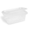 Miska s viečkom hranatá 1000 ml / 50 ks