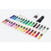 Sada akrylových farieb 32 farieb+2x100ml+2 štetce