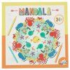 Omaľovánky Mandala  20,5x20,5cm 4 druhy CCG