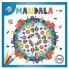 Omaľovánky Mandala  20,5x20,5cm 4 druhy