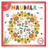 Omaľovánky Mandala  20,5x20,5cm 4 druhy
