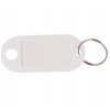 Kľúčenka biela/10ks d.rect