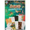 Kniha s omaľovánkami a aktivitami Jungle A4 CCG