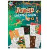 Kniha s omaľovánkami a aktivitami Jungle A4