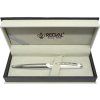Guľôčkové pero Regal Themis biele P25407B-gel