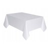 Obrus 120x130cm biely PVC
