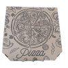 Krabica na pizzu s potlačou 32x32x3cm 1/100ks