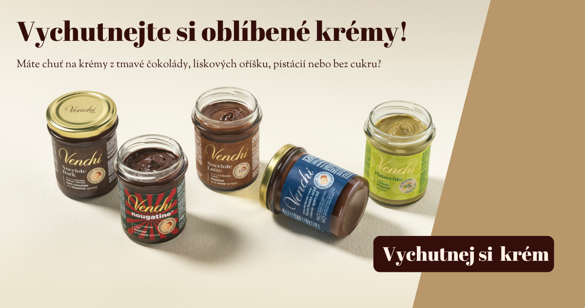Naskladňujeme oblíbené čokoládové krémy