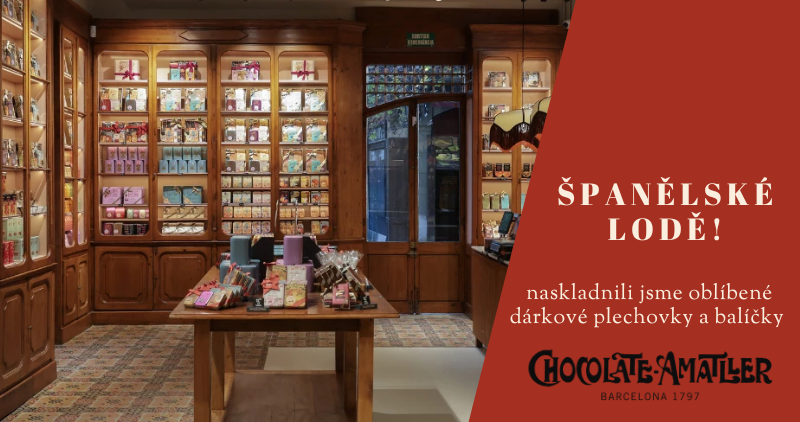 Úžasnéí plechovky a dárkové sady značky Amattler