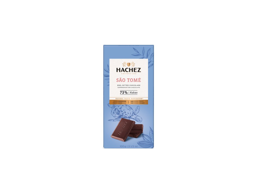 cokolada Hachez tmava 73 Sao Tome