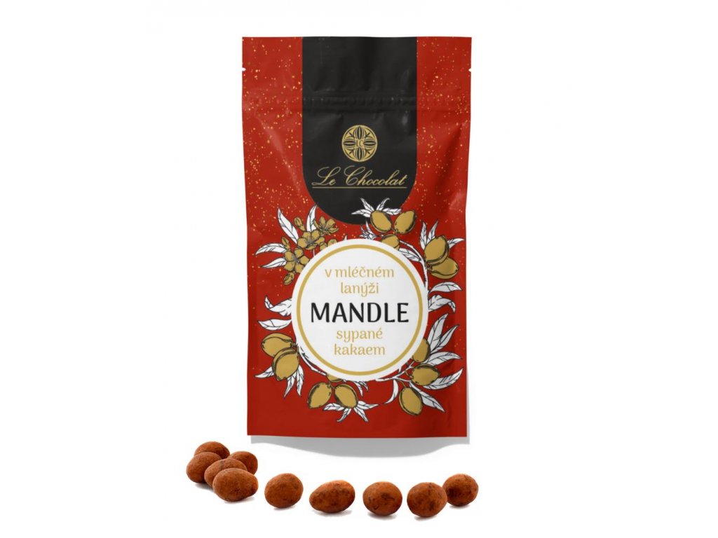 Le Chocolat mandle v cokolade m