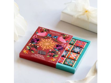 Simón Coll Dárkový box tmavých čokolád 70% 60g