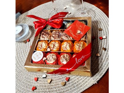 Venchi Chocaviar zamilovaná bonboniéra 320g