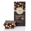 116257 Venchi 70% extra hořká čokoláda s lískovými oříšky