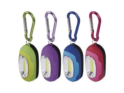 COB LED ruční svítilna P3887, 30 lm, 2× AAA