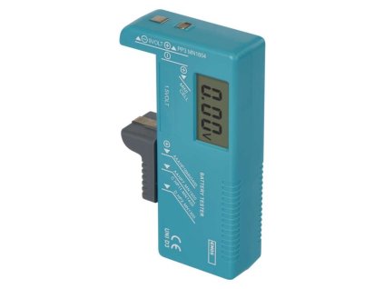 Univerzální tester baterií (AA, AAA, C, D, 9V, knoflíkových)