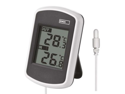 Digitální teploměr, drátové čidlo E0041