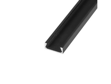 LED profil Mikro 2 černý (Varianta Profil bez krytu 1m)