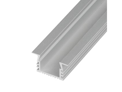 LED profil V6 - vestavný (Varianta Profil bez krytu 1m)