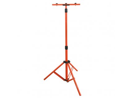 Solight stojan teleskopický pro LED reflektory, 60-150cm, pro 1-2 reflektory, oranžová barva