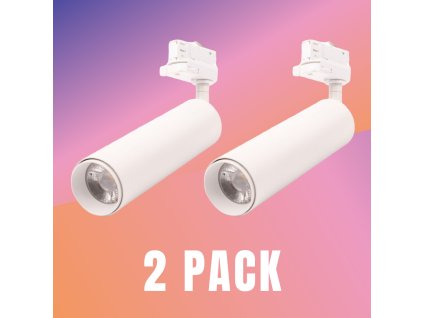 Bílý lištový LED reflektor 15W 3F Premium