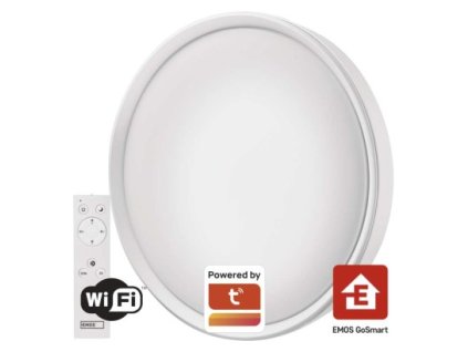 Chytré LED svítidlo GoSmart, přisazené, kruhové, 45W, CCT, stmívatelné, WiFi