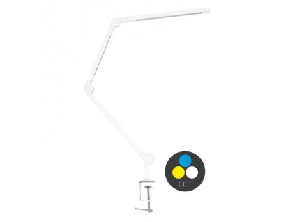 LED stmív. stolní lampa 8W+11W,700lm,CCT,bílá