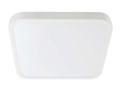 Bílé přisazené LED svítidlo čtvercové 18W IP44 Premium