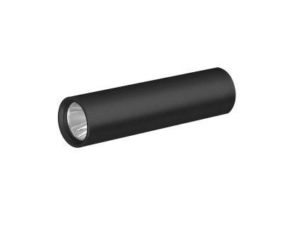 Solight LED nabíjecí kapesní svítilna, 120lm, Li-Ion, USB, hliník, černá