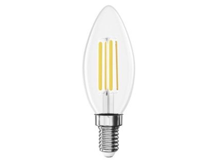 LED žárovka Filament svíčka / E14 / 5,9 W (60 W) / 806 lm / neutrální bílá