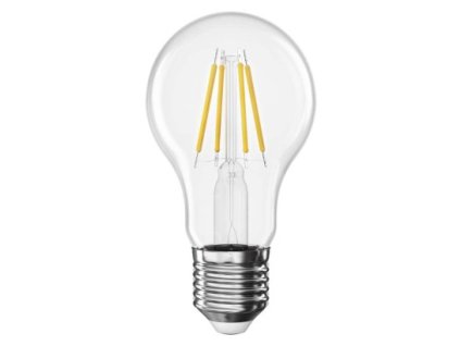 LED žárovka Filament A60 / E27 / 3,4 W (40 W) / 470 lm / neutrální bílá