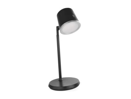 LED stolní lampa ABBIE nabíjecí, černá
