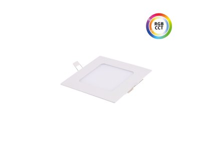 LED panel 24V 9W RGBCCT 24HW9 čtverec