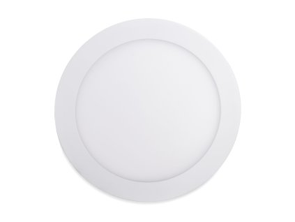 Bílý vestavný LED panel kulatý 120mm 6W Economy+