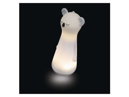 LED nabíjecí silikonová svítilna s nočním světlem, 25 lm, 1200 mAh