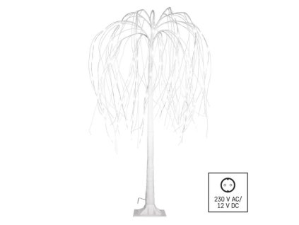 LED svítící stromek, 120 cm, venkovní i vnitřní, studená bílá