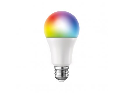 Solight LED SMART WIFI žárovka, klasický tvar, 10W, E27, RGB, 270°, 900lm