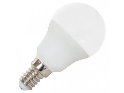 LED mini globe E14,7W,2700K, 595lm