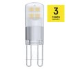 LED žárovka Classic JC / G9 / 1,9 W (22 W) / 210 lm / neutrální bílá